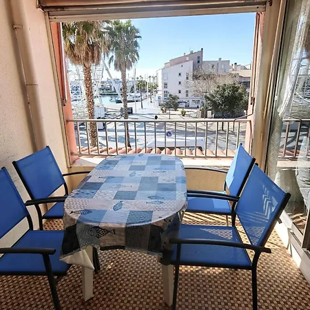 Spacieux T3 Au Centre Port, Résidence Avec Piscine, Cap D'agde - Fr-1-607-10 *