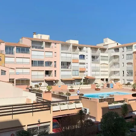 Spacieux T3 Au Centre Port, Résidence Avec Piscine, Cap D'agde - Fr-1-607-10 * Agde