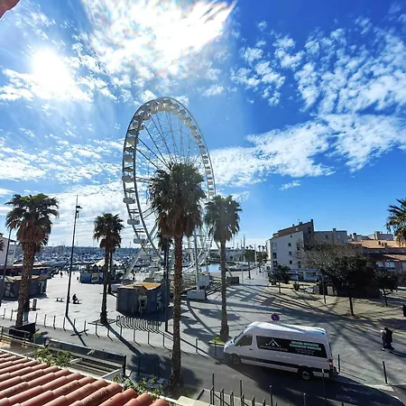Spacieux T3 Au Centre Port, Avec Piscine, Cap D'agde - Fr-1-607-10